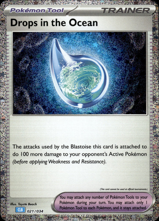 Drops In The Ocean - Classic Collection 021/034 - Pokemon