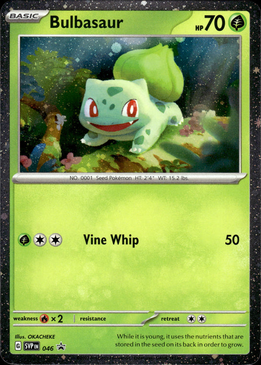 Bulbasaur - Cosmos Holo - Black Star Promo 046 - Pokemon