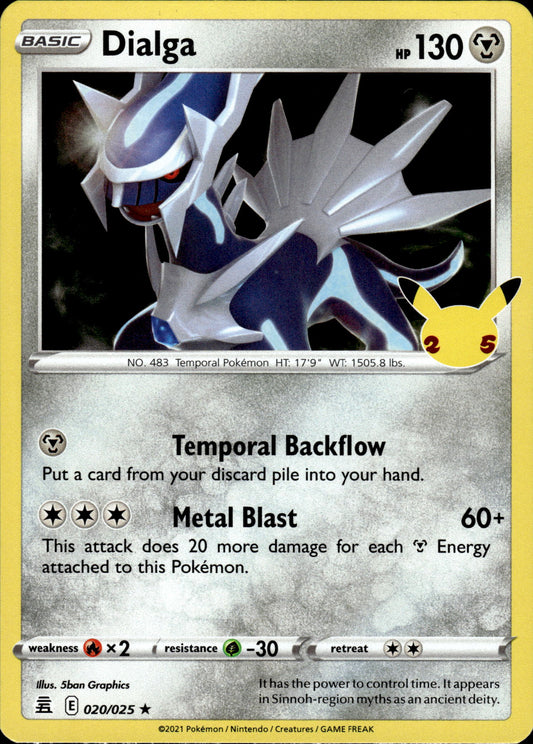 Dialga - Celebrations 020/025 - Pokemon