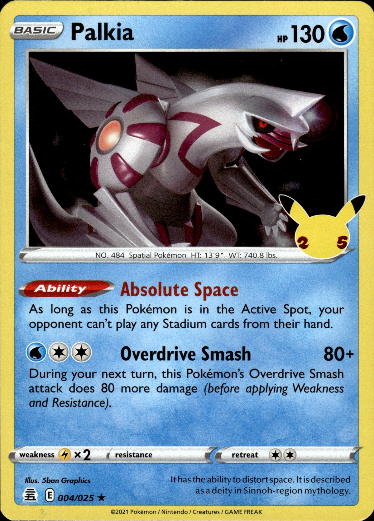 Palkia - Celebrations 004/025 - Pokemon