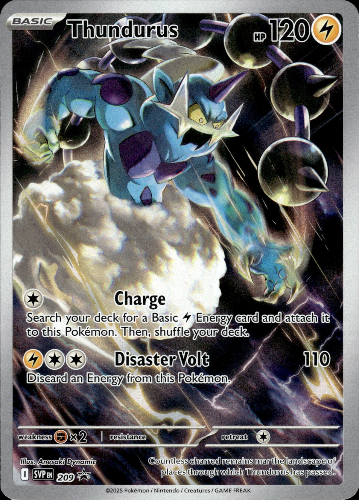 Thundurus - Black Star Promo SVP 209 - Pokemon