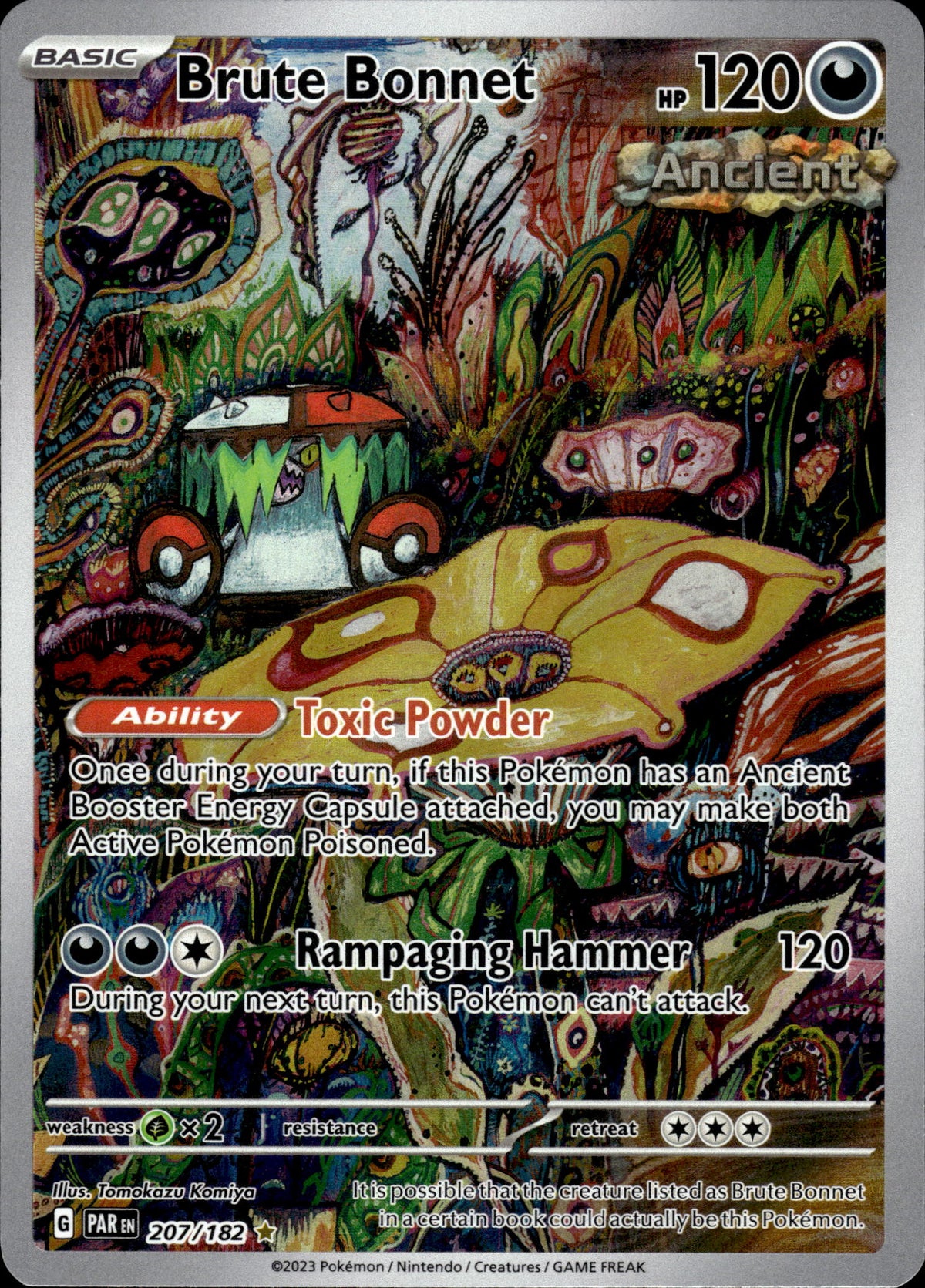 Brute Bonnet - Paradox Rift 207/182 - Pokemon