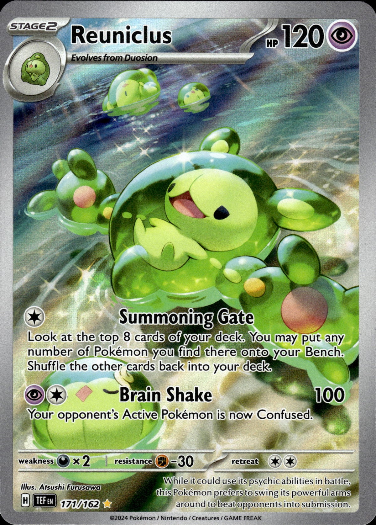 Reuniclus - Temporal Forces 171/162 - Pokemon