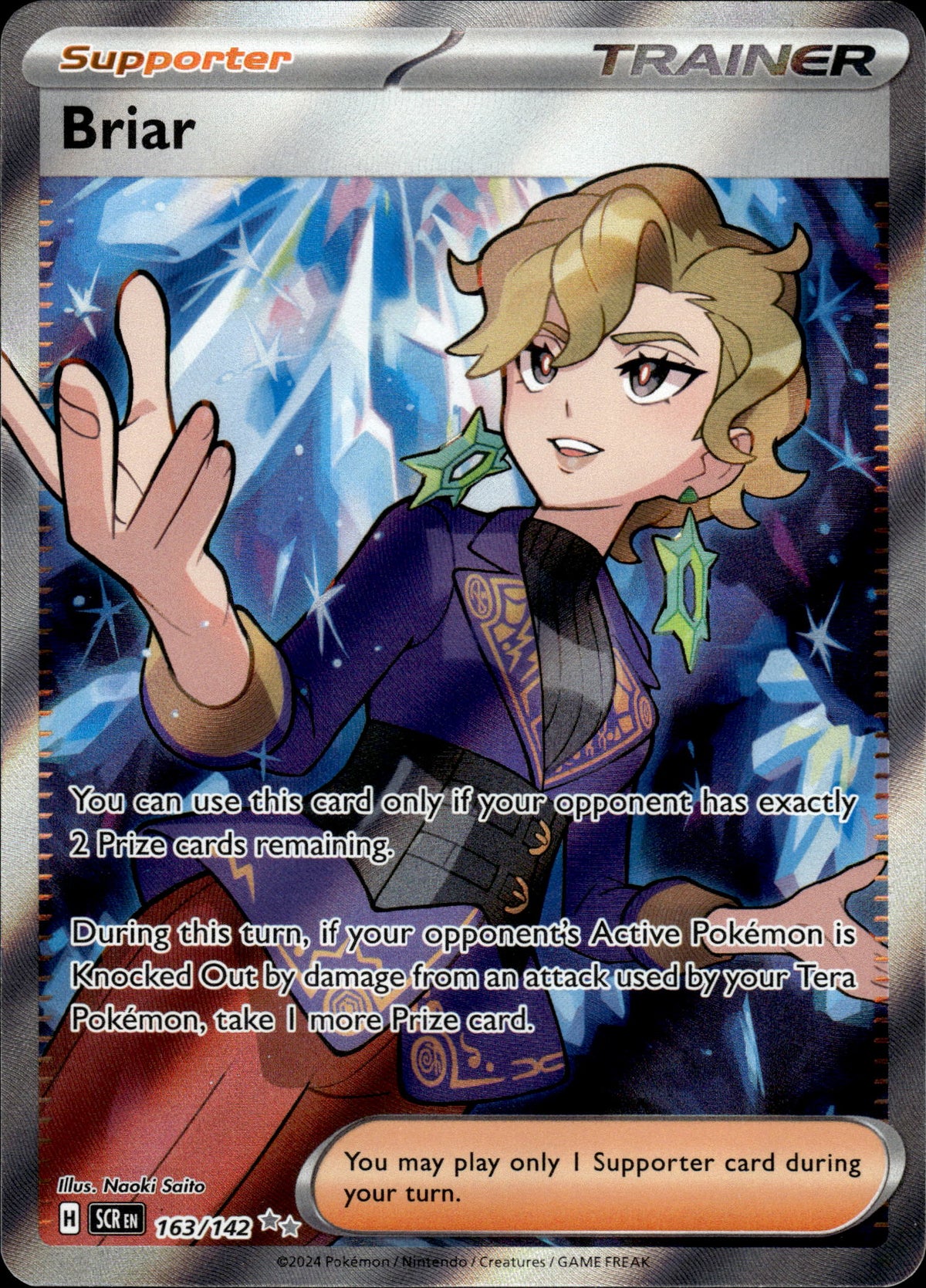 Briar - Stellar Crown 163/142 - Pokemon