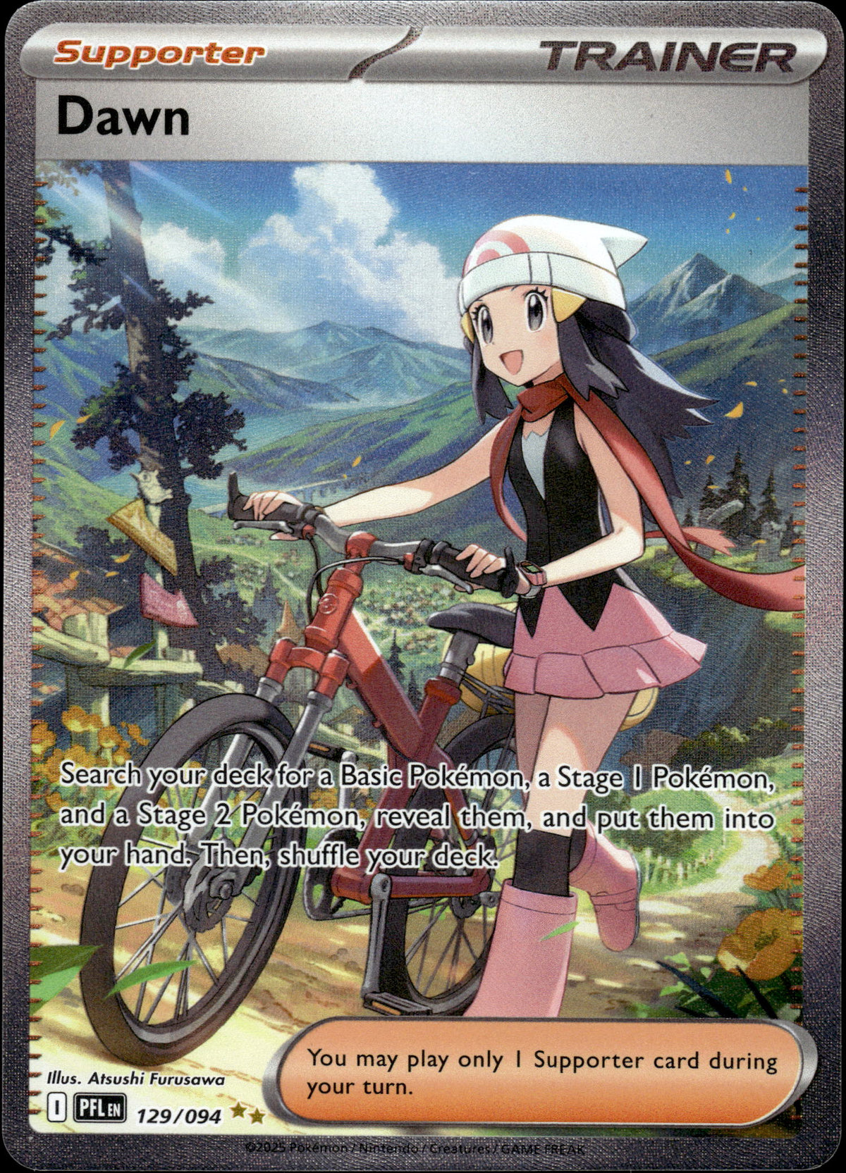 Dawn - Phantasmal Flames 129/094 - Pokemon