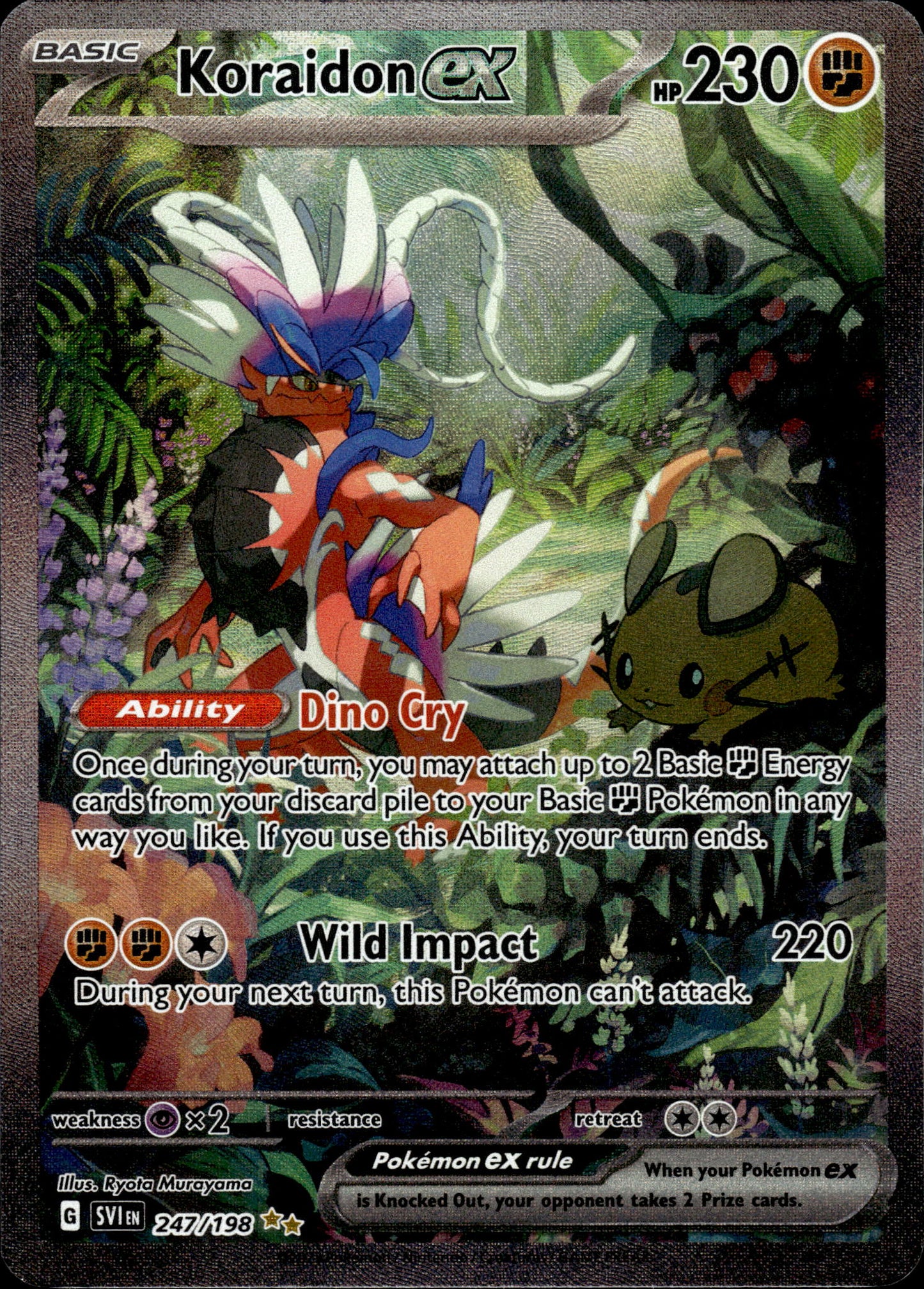Koraidon ex - Scarlet & Violet 247/198 - Pokemon