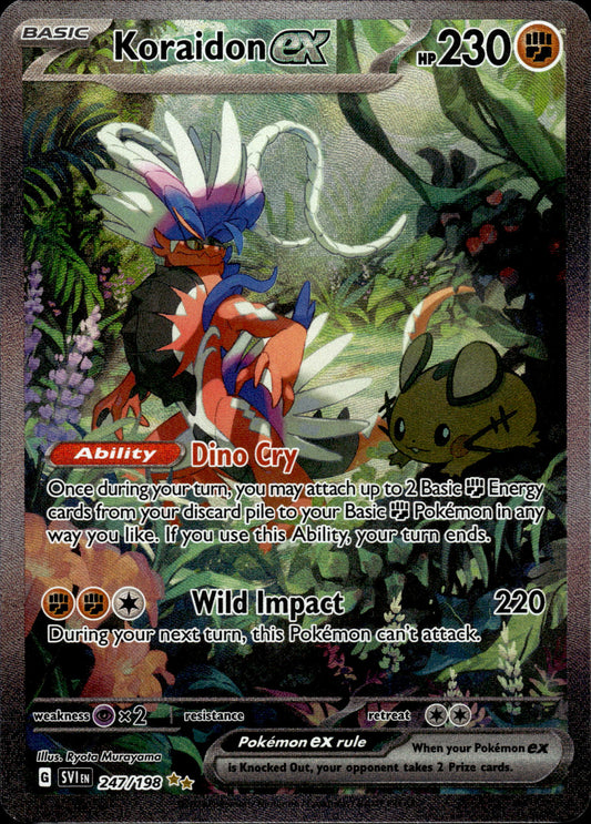 Koraidon ex - Scarlet & Violet 247/198 - Pokemon