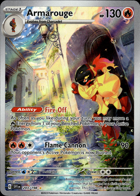 Armarouge - Scarlet & Violet 203/198 - Pokemon