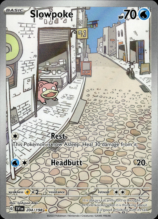 Slowpoke - Scarlet & Violet 204/198 - Pokemon