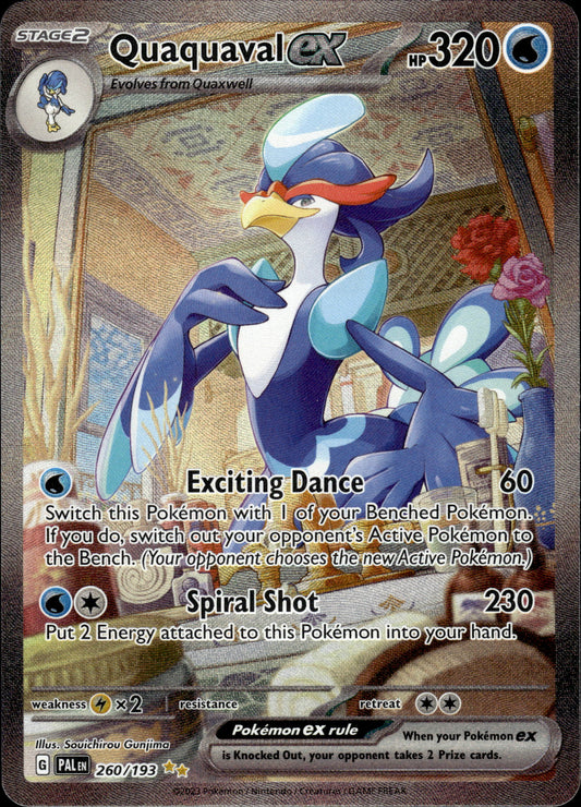 Quaquaval ex - Paldea Evolved 260/193 - Pokemon