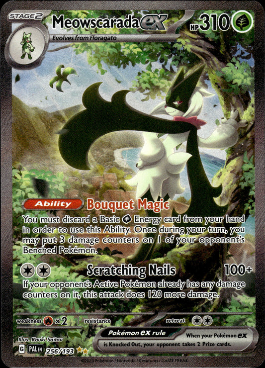 Meowscarada ex - Paldea Evolved 256/193 - Pokemon