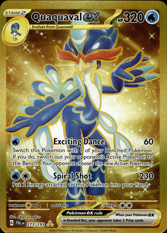 Quaquaval ex - Paldea Evolved 273/193 - Pokemon