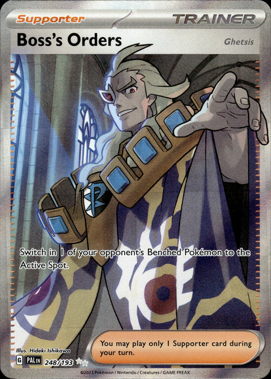 Boss's Orders - Paldea Evolved 248/193 - Pokemon