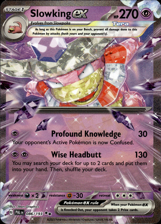 Slowking ex - Paldea Evolved 086/193 - Pokemon