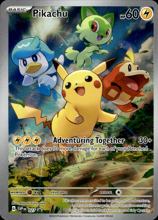 Pikachu - Black Star Promo SVP 027 - Pokemon