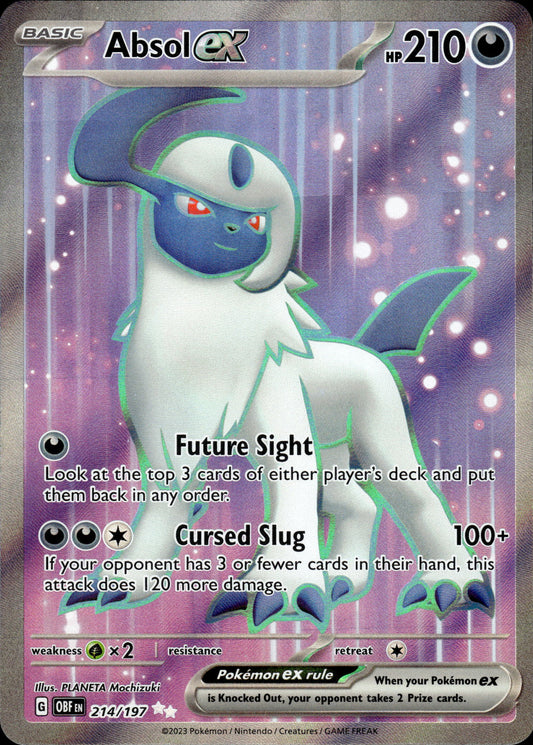 Absol ex - Obsidian Flames 214/197 - Pokemon