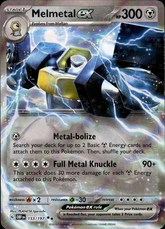 Melmetal ex - Obsidian Flames 152/197 - Pokemon