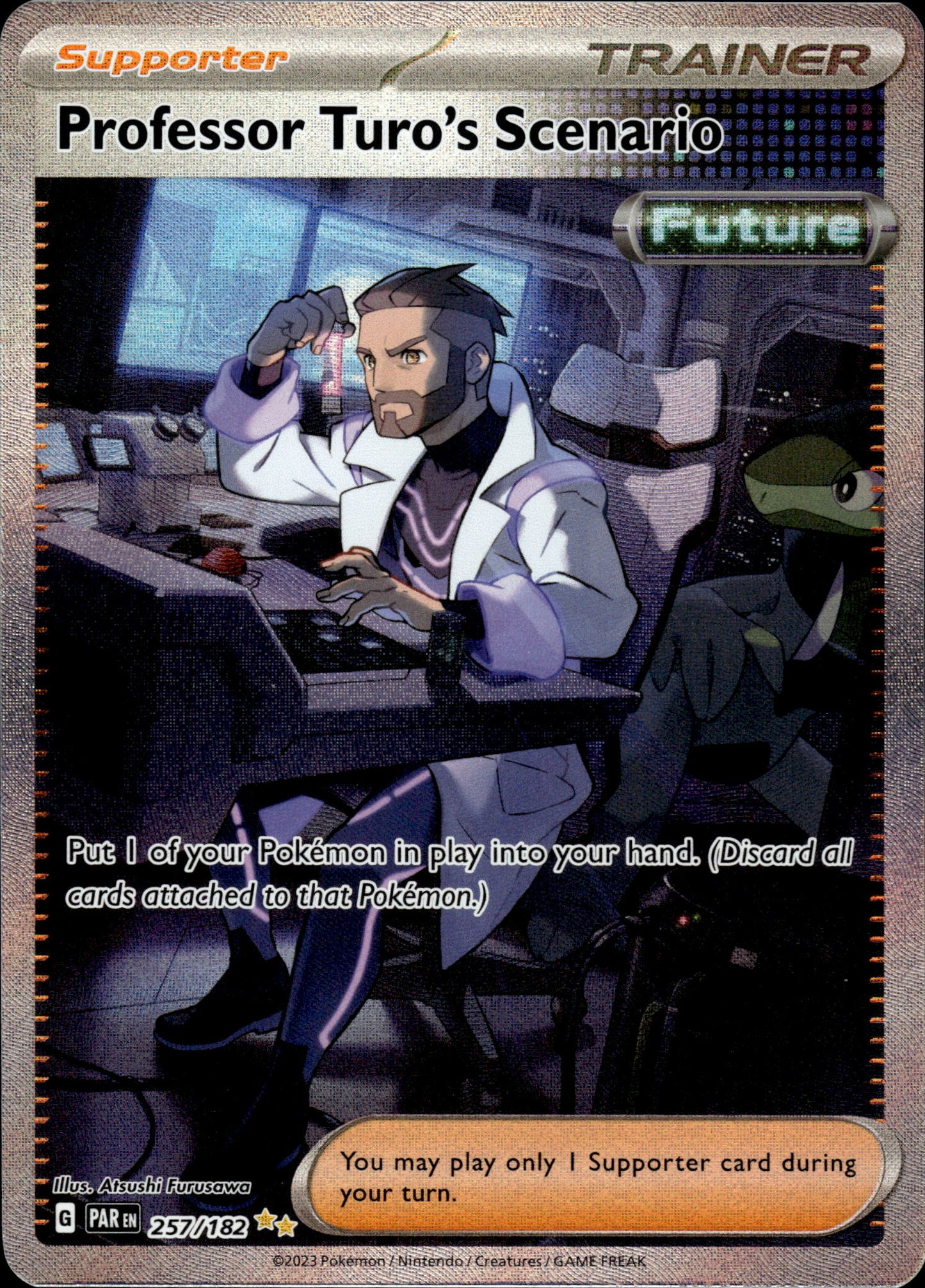 Professor Turo's Scenario - Paradox Rift 257/182 - Pokemon