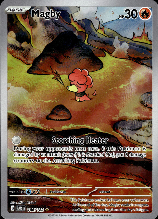 Magby - Paradox Rift 186/182 - Pokemon