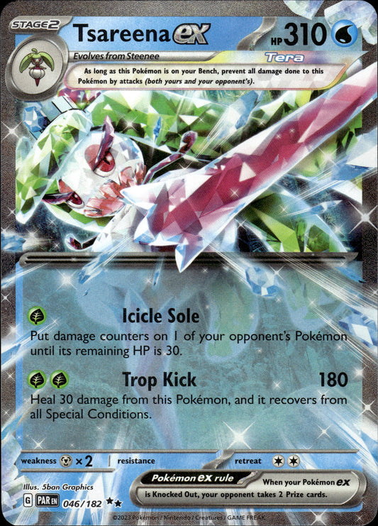 Tsareena ex - Paradox Rift 046/182 - Pokemon