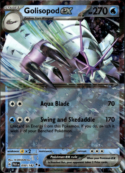 Golisopod ex - Paradox Rift 050/182 - Pokemon
