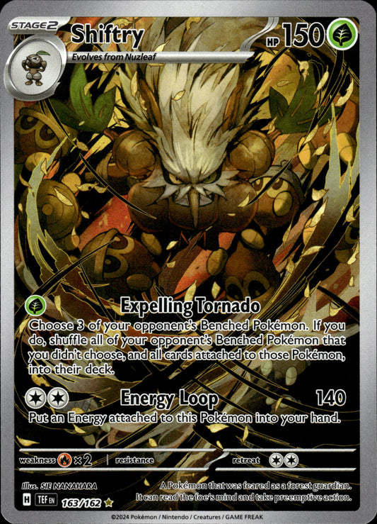 Shiftry - Temporal Forces 163/162 - Pokemon