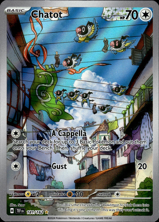 Chatot - Temporal Forces 181/162 - Pokemon