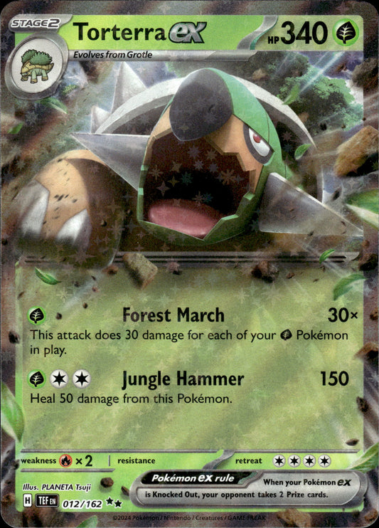 Torterra ex - Temporal Forces 012/162 - Pokemon