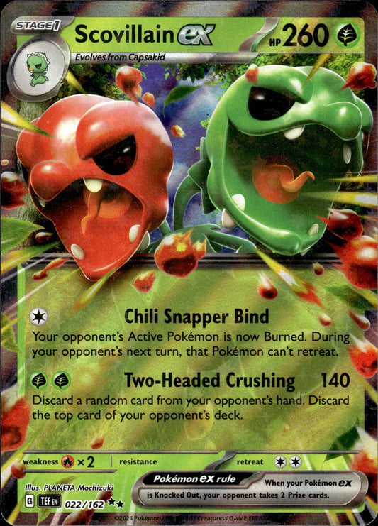 Scovillain ex - Temporal Forces 022/162 - Pokemon