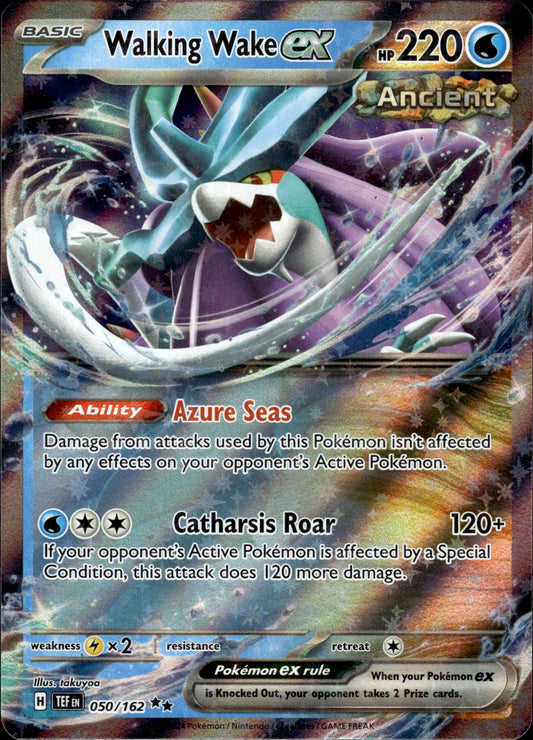 Walking Wake ex - Temporal Forces 050/162 - Pokemon