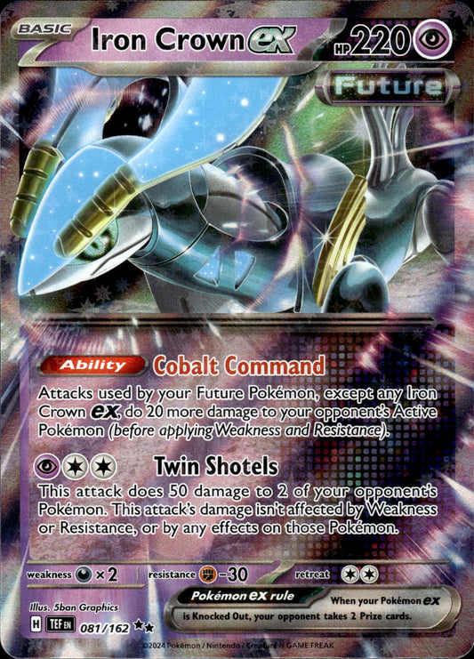 Iron Crown ex - Temporal Forces 081/162 - Pokemon