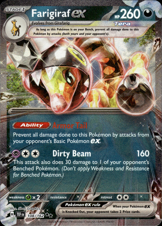 Farigiraf ex - Temporal Forces 108/162 - Pokemon