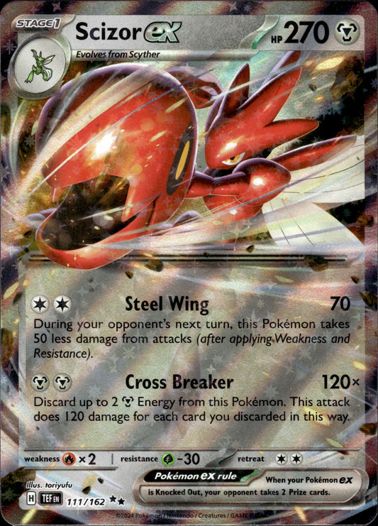 Scizor ex - Temporal Forces 111/162 - Pokemon