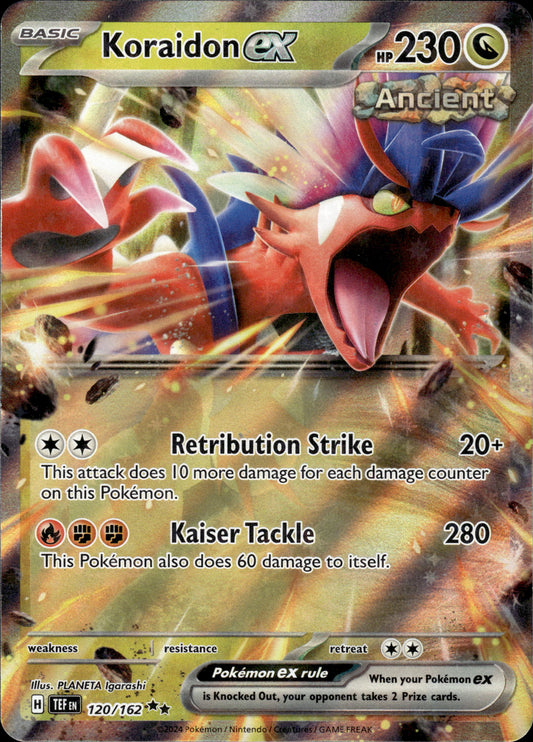 Koraidon ex - Temporal Forces 120/162 - Pokemon