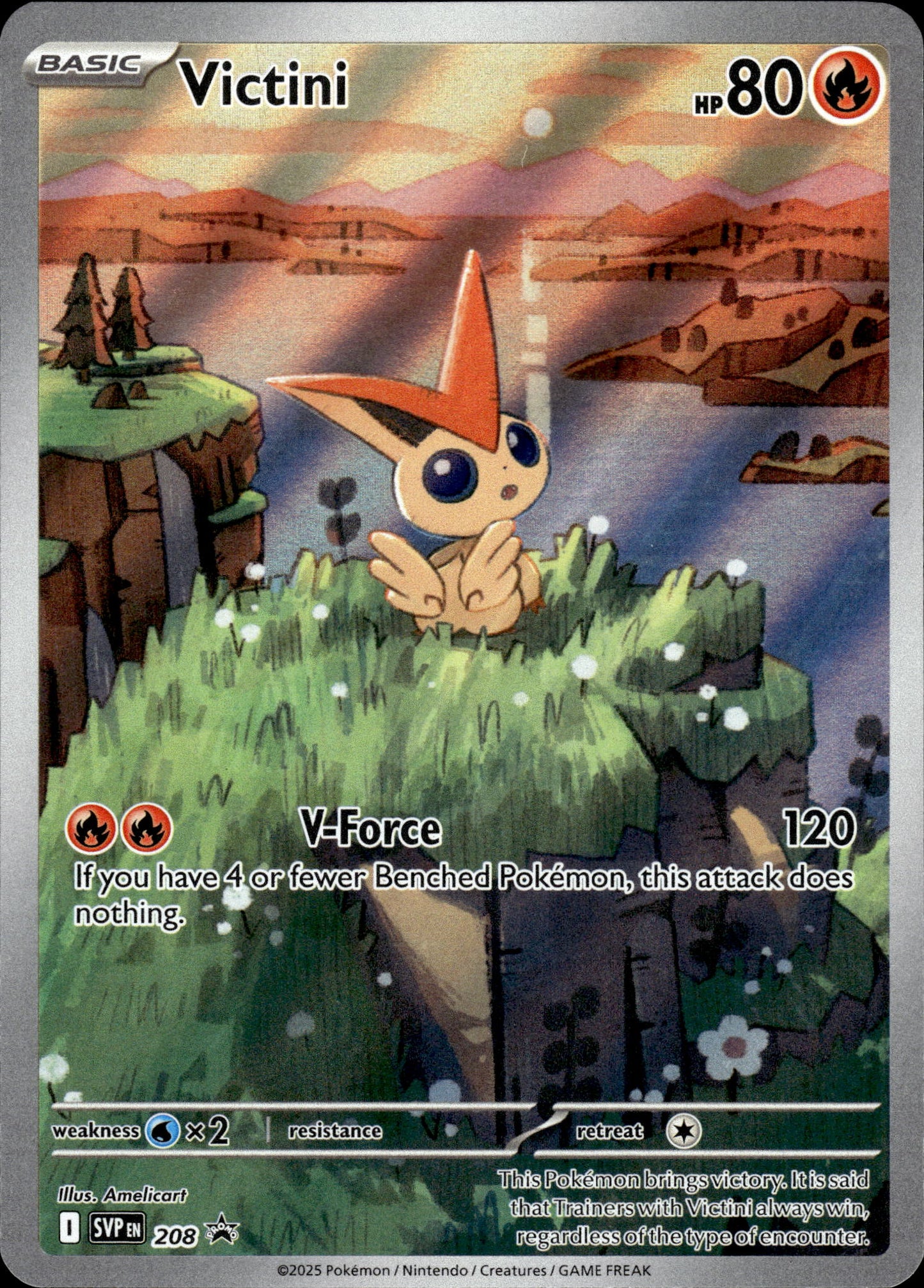 Victini - Black Star Promo SVP 208 - Pokemon