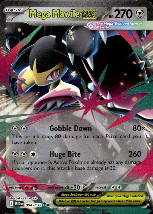 Mega Mawile ex - Mega Evolution 094/132 - Pokemon