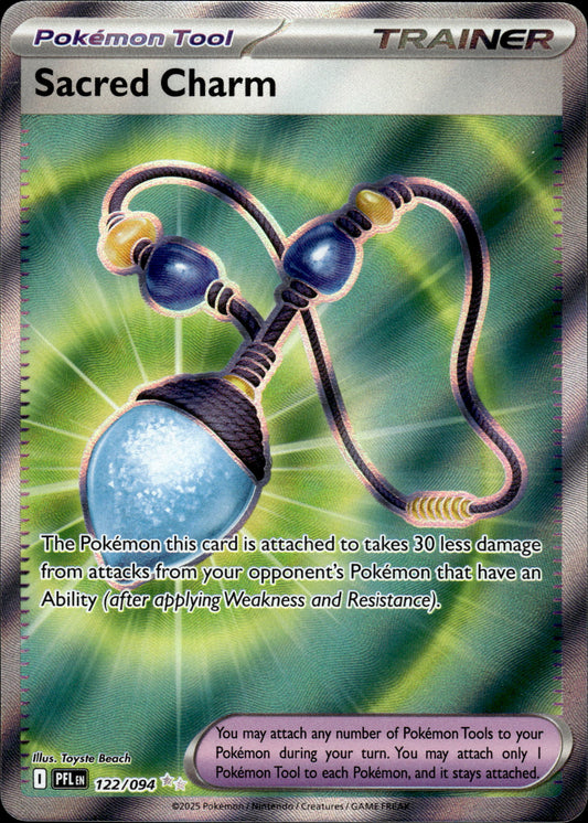 Sacred Charm - Phantasmal Flames 122/094 - Pokemon