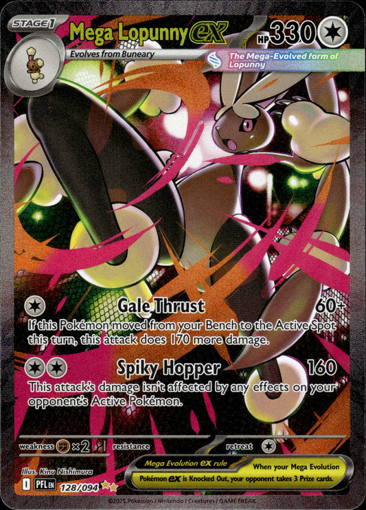 Mega Lopunny ex - Phantasmal Flames 128/094 - Pokemon