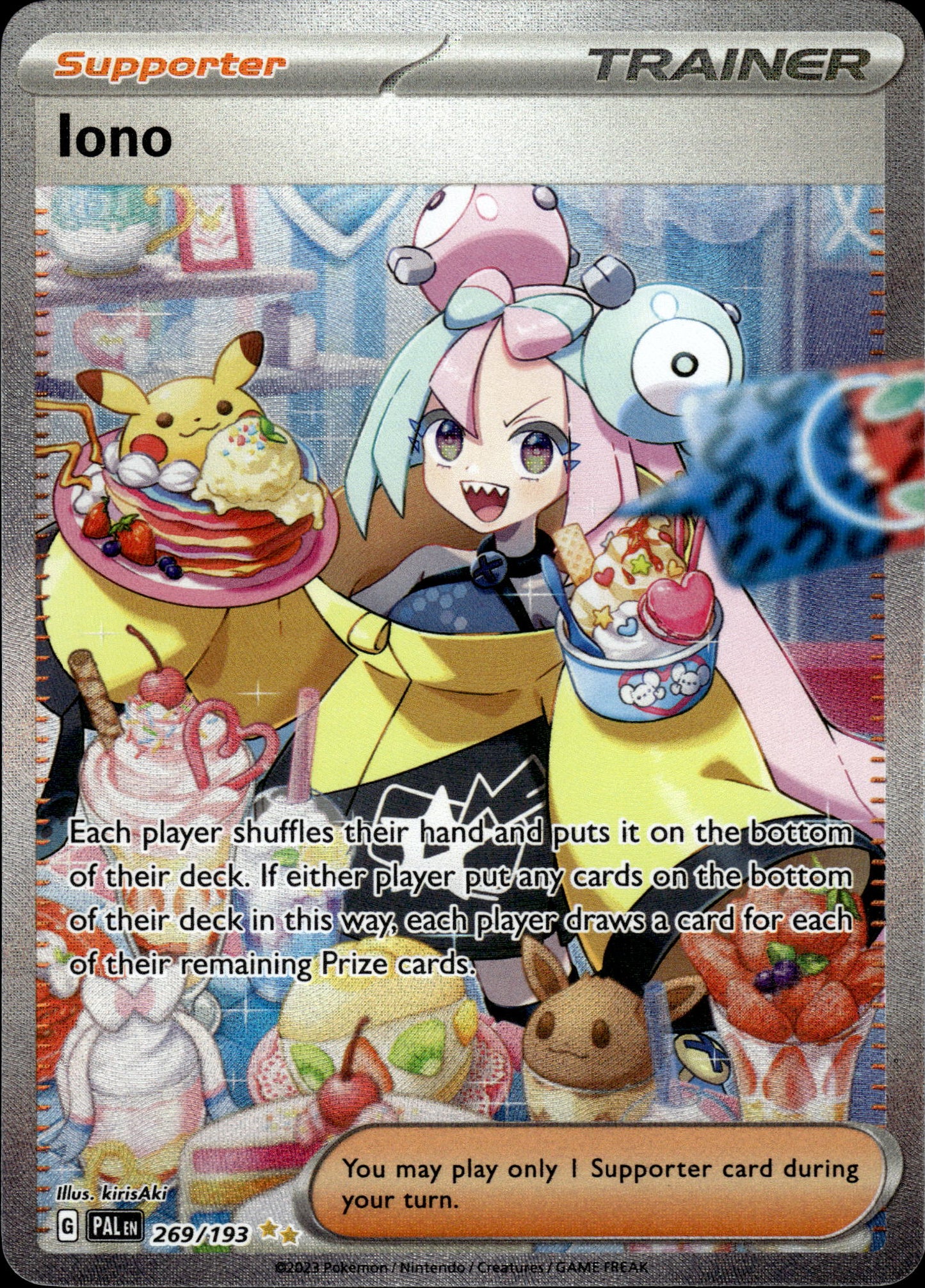 Iono - Paldea Evolved 269/193 - Pokemon