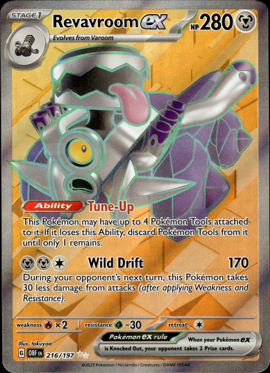 Revavroom ex - Obsidian Flames 216/197 - Pokemon