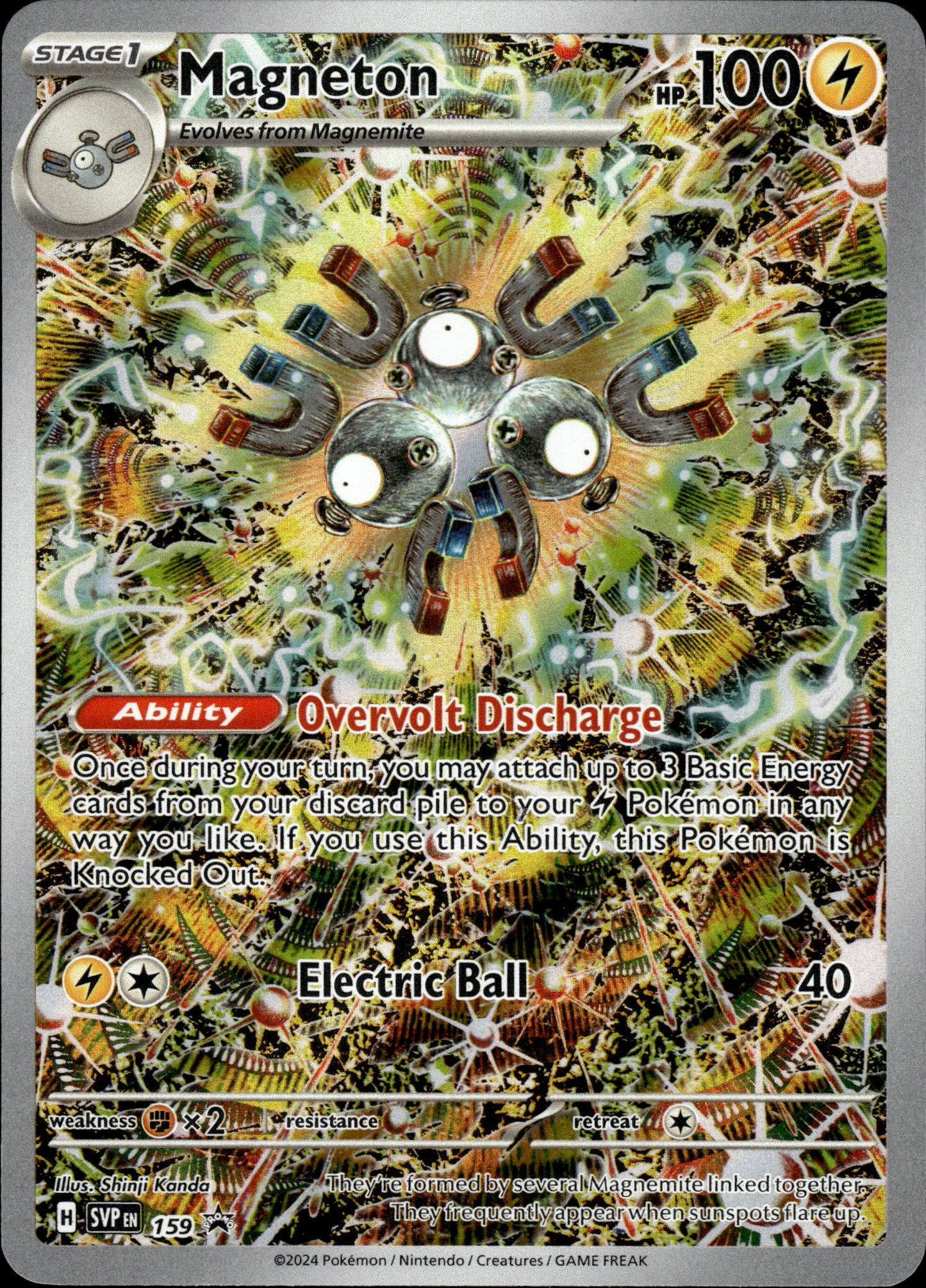 Magneton - Black Star Promo SVP 159 - Pokemon