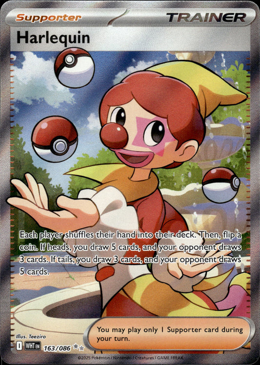 Harlequin - White Flare 163/086 - Pokemon