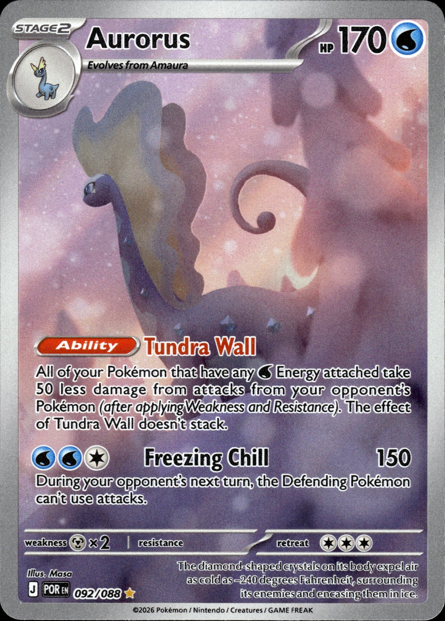 Aurorus - Perfect Order 092/088 - Pokemon