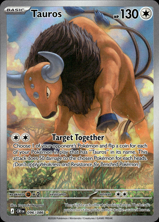 Tauros - Chaos Rising 096/086 - Pokemon