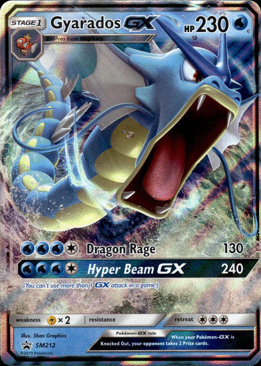Gyarados GX - Black Star Promo SM212 - Pokemon
