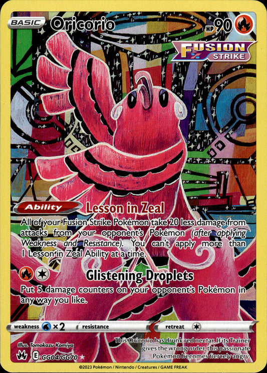 Oricorio - Crown Zenith GG04/GG70 - Pokemon