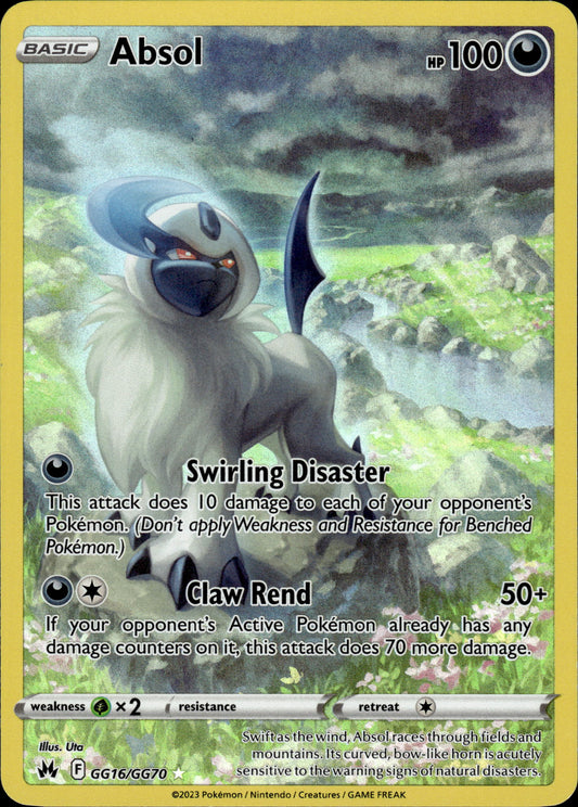 Absol - Crown Zenith GG16/GG70 - Pokemon