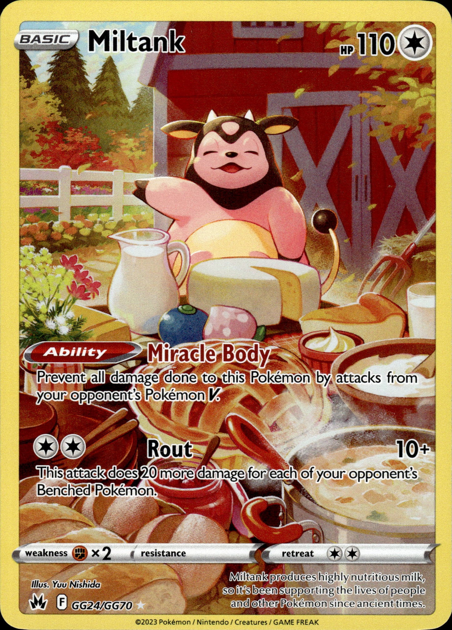 Miltank - Crown Zenith GG24/GG70 - Pokemon