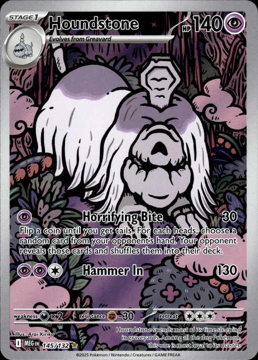 Houndstone - Mega Evolution 145/132 - Pokemon