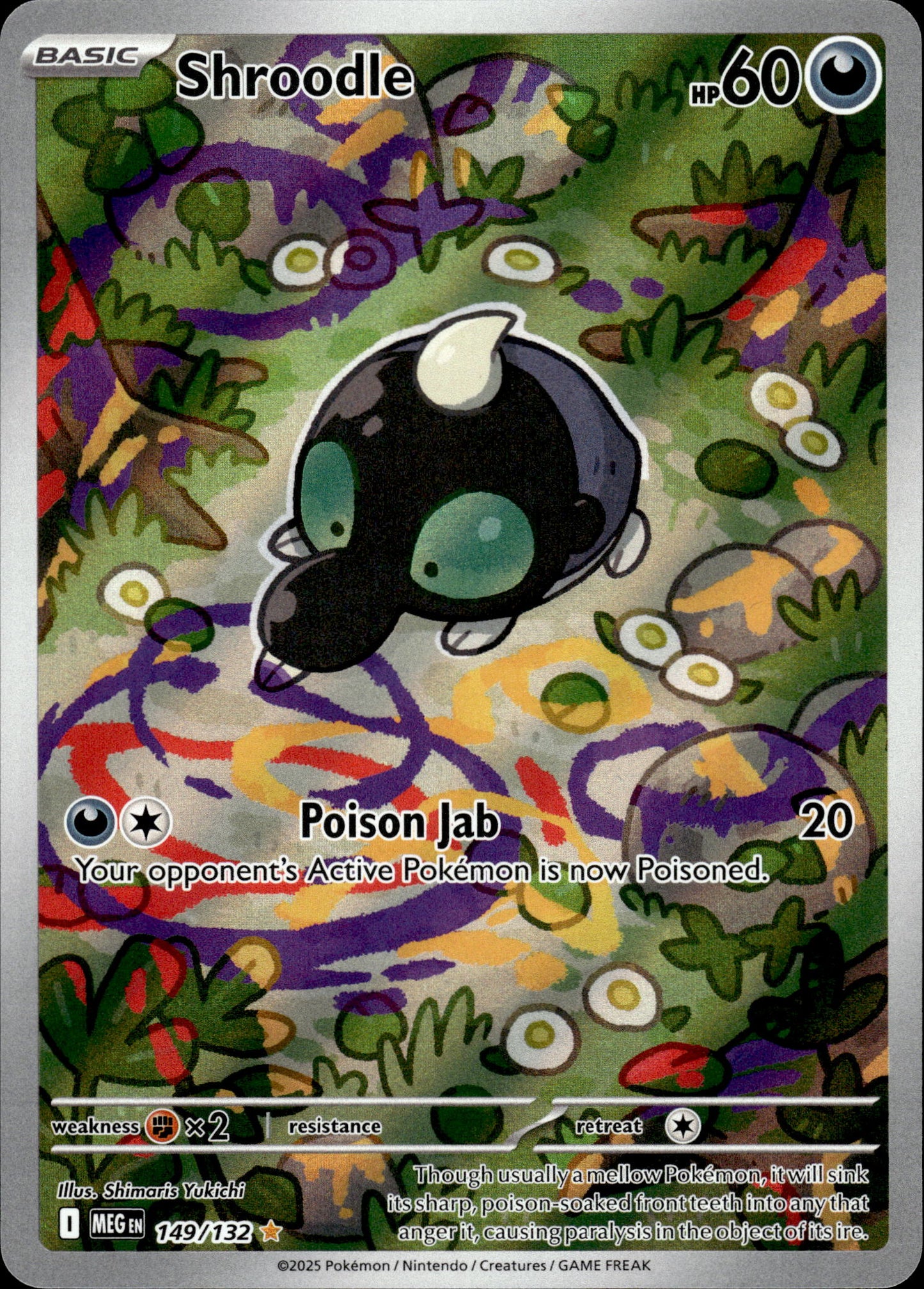 Shroodle - Mega Evolution 149/132 - Pokemon